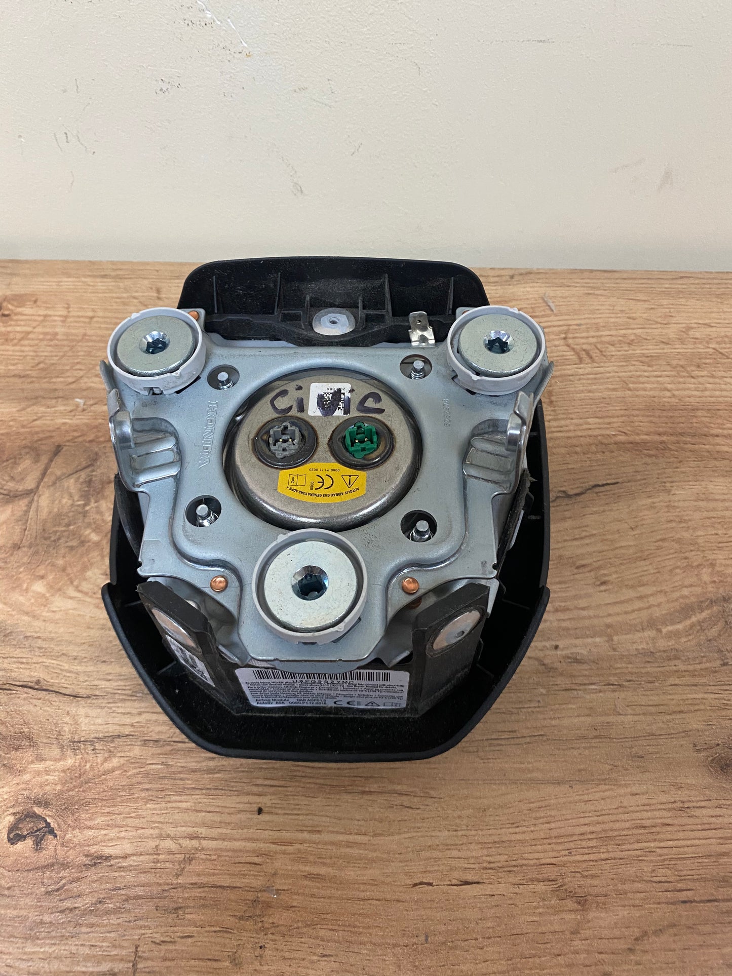 2016 2017 2018 2019 2020 2021 Honda Civic airbag steering wheel