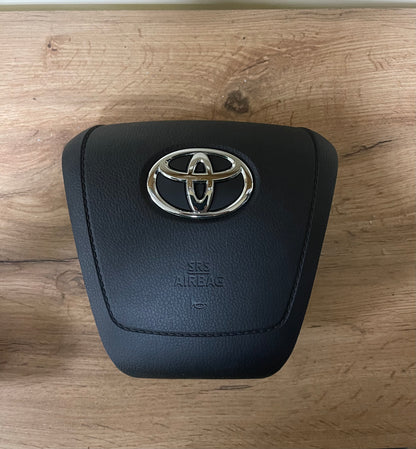 2017 2018 2019 2020 2021 Toyota Land Cruiser Driver Side Steering Wheel Airbag OEM Black