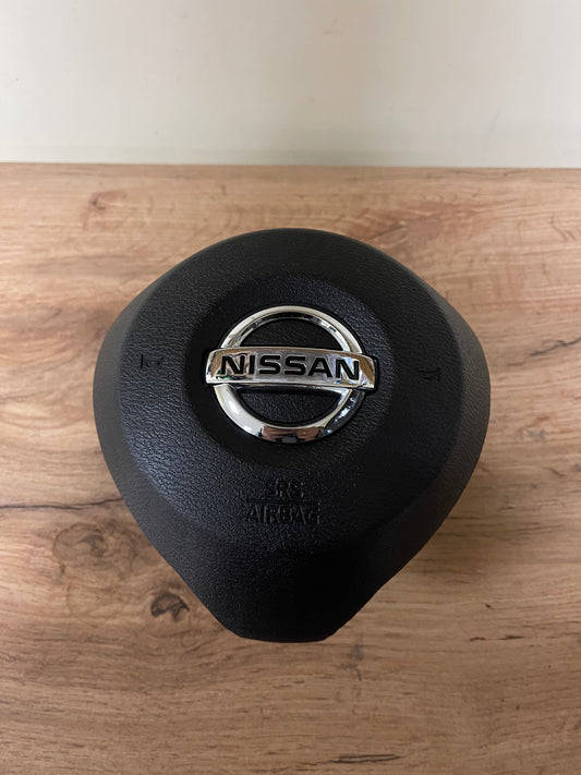 2017 2018 2019 2020 Nissan Rogue Left Driver Steering Wheel Airbag Black OEM Genuine